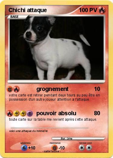 Pokemon Chichi attaque