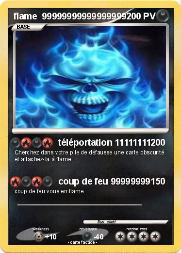 Pokemon flame  99999999999999999