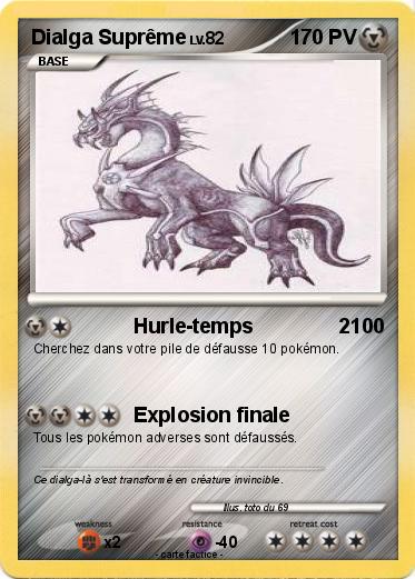 Pokemon Dialga Suprême