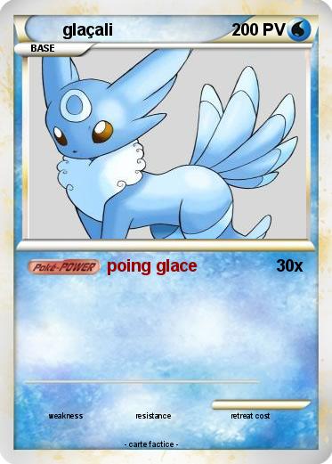 Pokemon glaçali