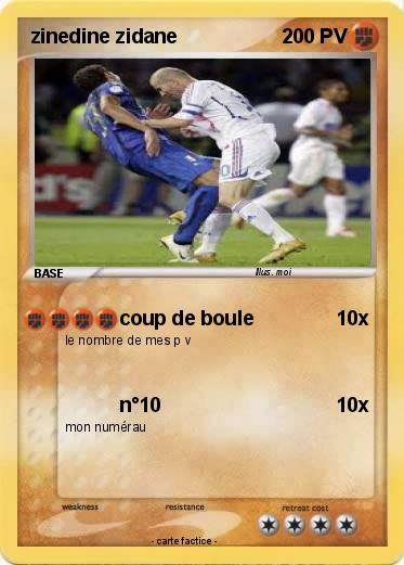 Pokemon zinedine zidane