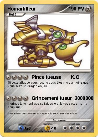 Pokemon Homartilleur