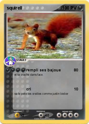 Pokemon squirell