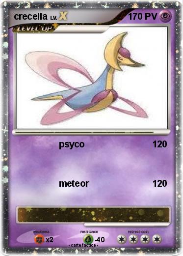 Pokemon crecelia