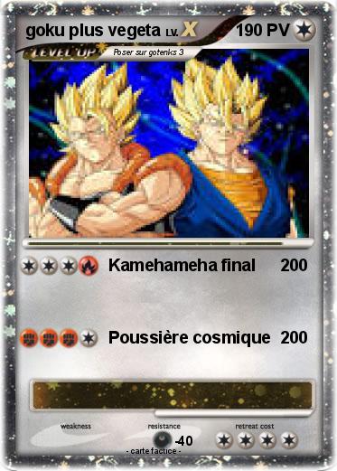 Pokemon goku plus vegeta