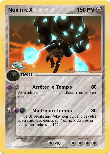 Pokemon Nox niv.X