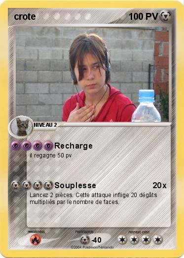 Pokemon crote