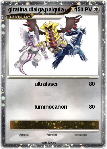 Pokemon giratina,dialga,palquia