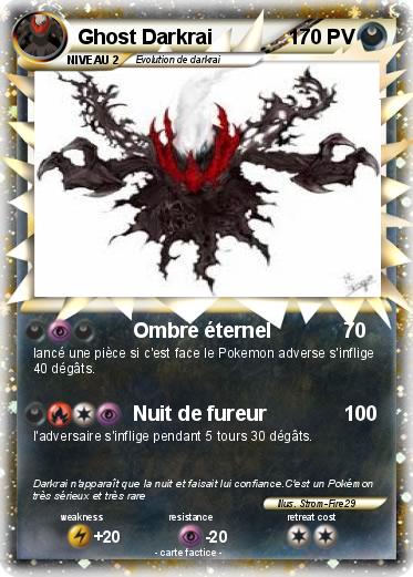 Pokemon Ghost Darkrai