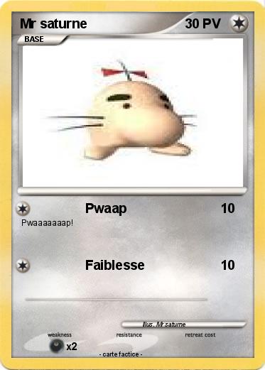 Pokemon Mr saturne