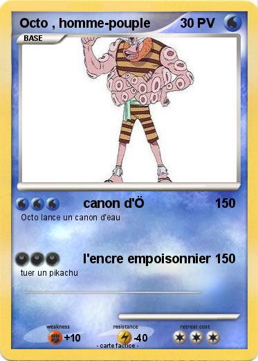 Pokemon Octo , homme-pouple
