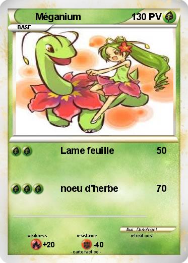 Pokemon Méganium