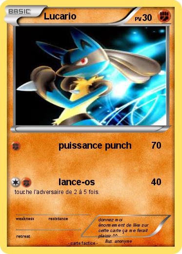 Pokemon Lucario