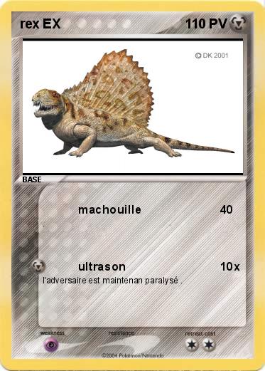 Pokemon rex EX