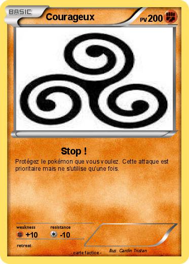 Pokemon Courageux