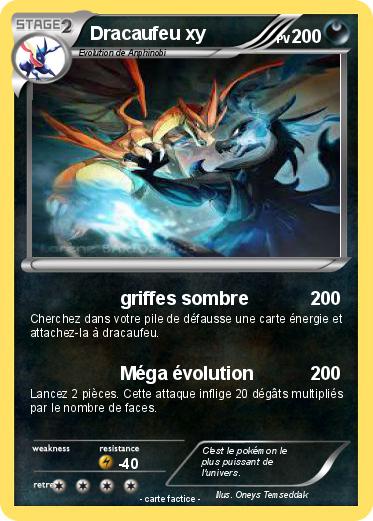 Pokemon Dracaufeu xy