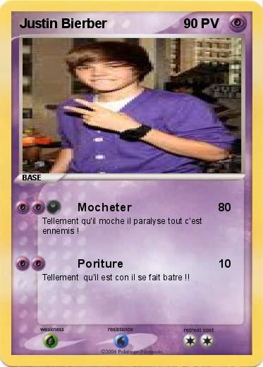 Pokemon Justin Bierber 