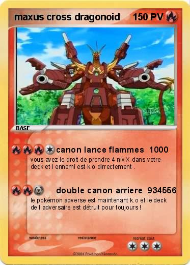 Pokemon maxus cross dragonoid