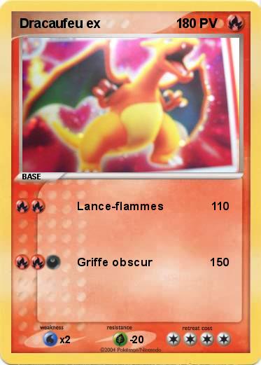 Pokemon Dracaufeu ex                     1