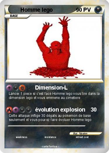 Pokemon Homme lego