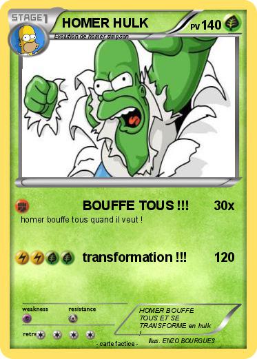 Pokemon HOMER HULK