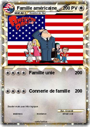 Pokemon Famille américaine
