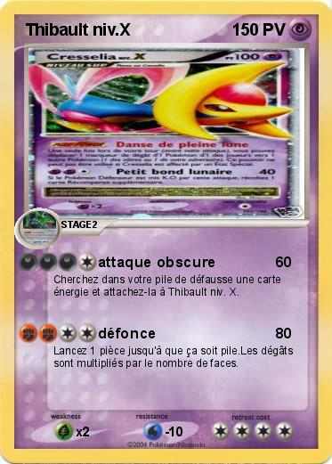 Pokemon Thibault niv.X