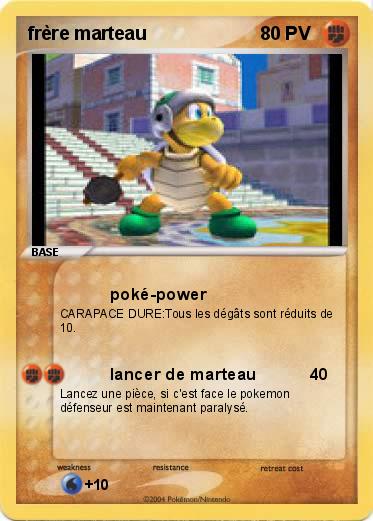 Pokemon frère marteau