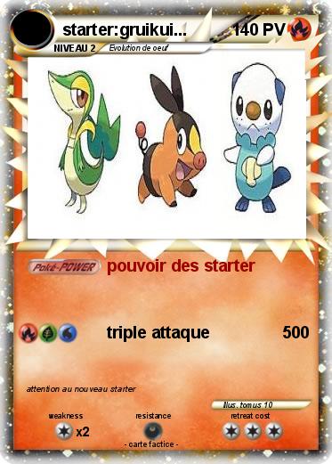 Pokemon starter:gruikui...