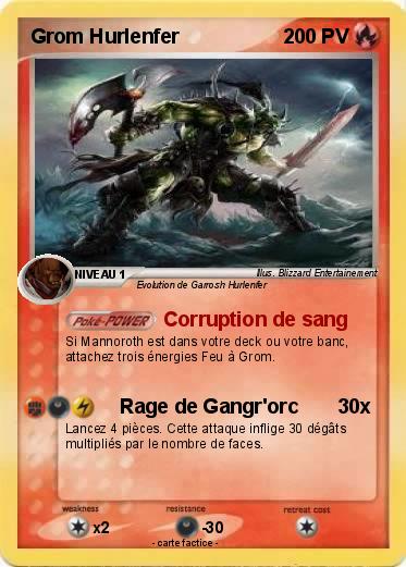 Pokemon Grom Hurlenfer