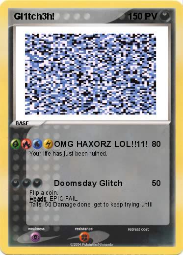 Pokemon Gl1tch3h!