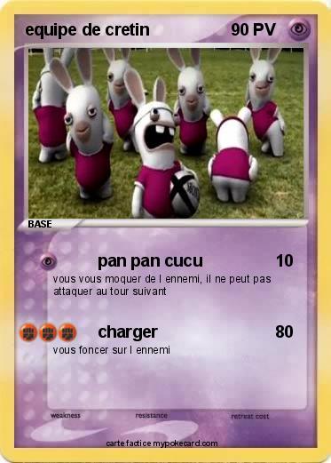 Pokemon equipe de cretin