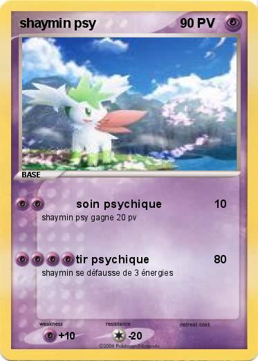 Pokemon shaymin psy