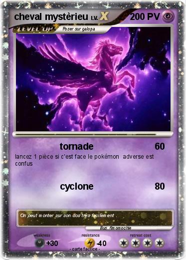 Pokemon cheval mystèrieu