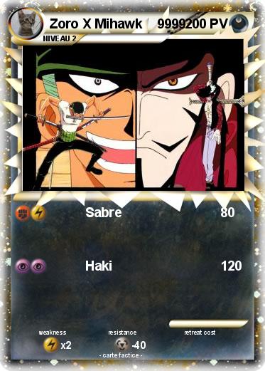 Pokemon Zoro X Mihawk    9999