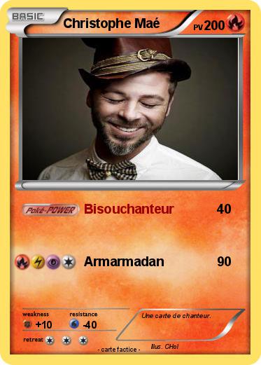 Pokemon Christophe Maé