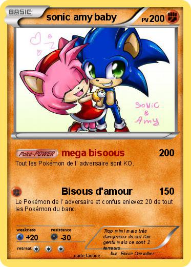 Pokemon sonic amy baby