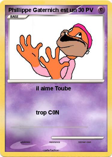 Pokemon Phillippe Gaternich est un