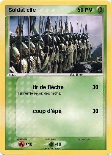 Pokemon Soldat elfe