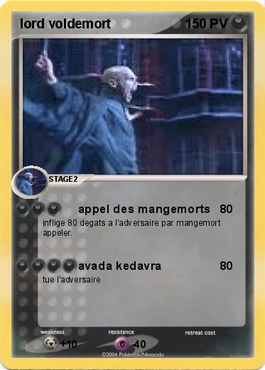 Pokemon lord voldemort