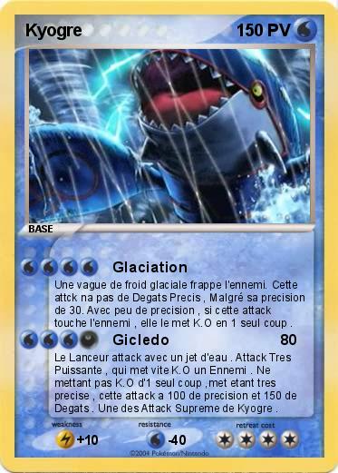 Pokemon Kyogre