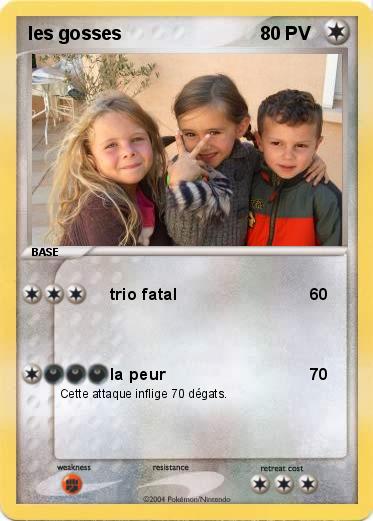 Pokemon les gosses