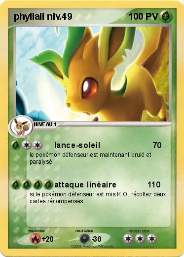 Pokemon phyllali niv.49