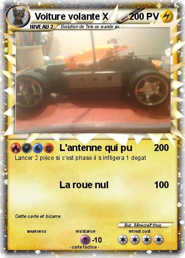 Pokemon Voiture volante X