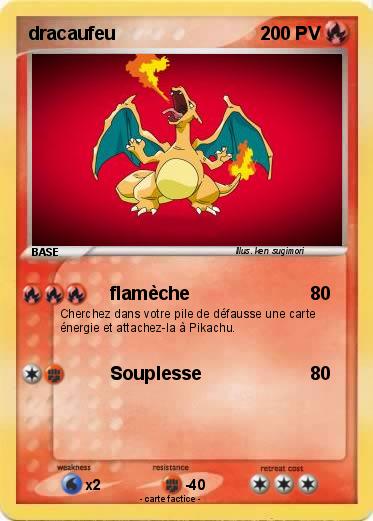 Pokemon dracaufeu