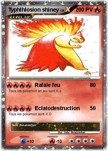Pokemon Typhlhlosion shiney