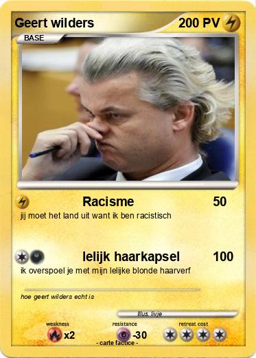 Pokemon Geert wilders