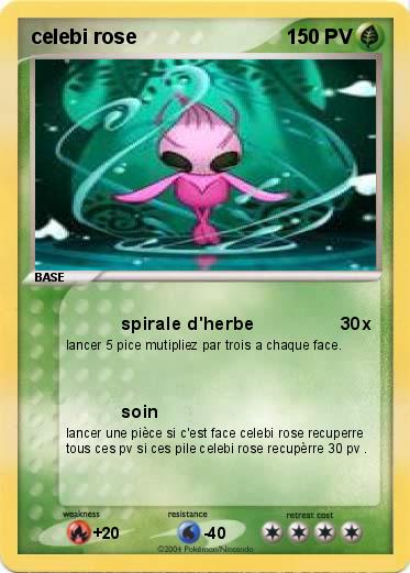 Pokemon celebi rose