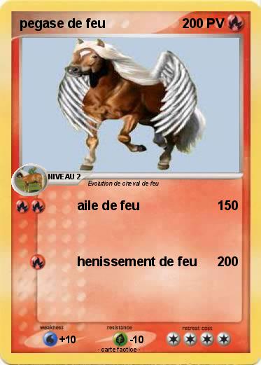 Pokemon pegase de feu