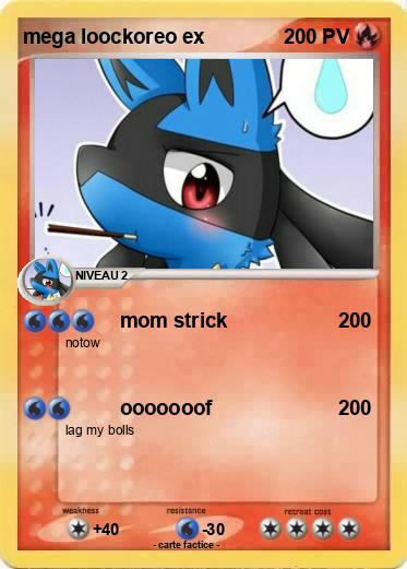 Pokemon mega loockoreo ex